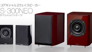 [生産完了]TEAC S-300NEO-SP コアキシャル2ウェイ・スピーカー