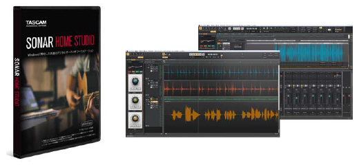 TASCAM Cakewalk SONAR DAWソフトウェア TASCAM Cakewalk SONAR DAWソフトウェア