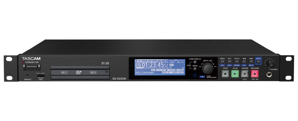 TASCAM SS-R250N ソリッドステートステレオオーディオレコーダー