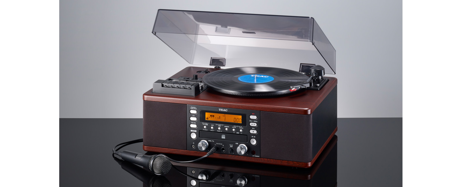 TEAC　LP-R500　レコードプレーヤー　CDレコーダー　カセット　美品完品現状渡し