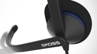 KOSS KOSSのお手軽なヘッドセットCS295-USBをご紹介いたします！ 片耳タイプ USBヘッドセット ヘッドホン