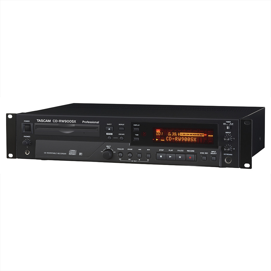 TASCAM 「CD-RW900SX」CDレコーダー/プレーヤー | 株式会社 楽器音響札幌