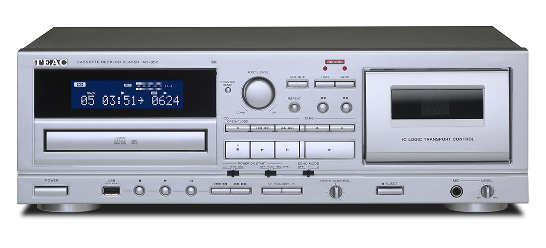 TEAC 「AD850SE」カセットデッキ/CDプレーヤー 株式会社 楽器音響札幌